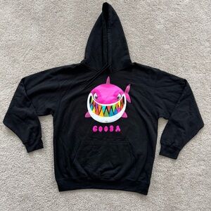 Tekashi 6ix9ine Gooba Shark Sweatshirt Hoodie Men Sz Large
